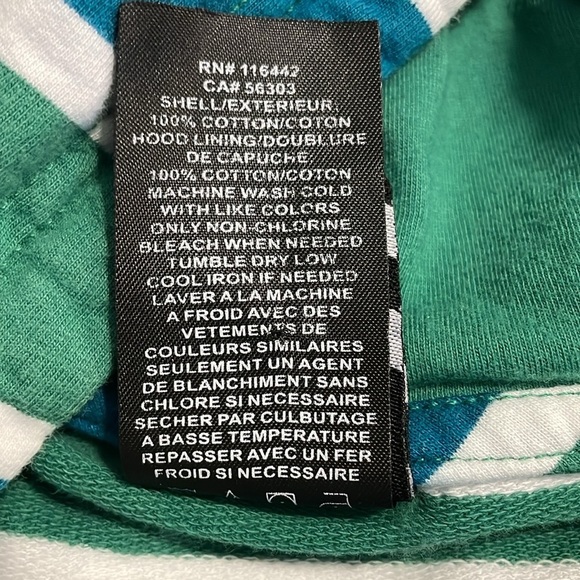 Zumiez | Broken Promises | “We Ain’t Homies”| Green/Blue |Crop Hoodie| Size M - Picture 11 of 16